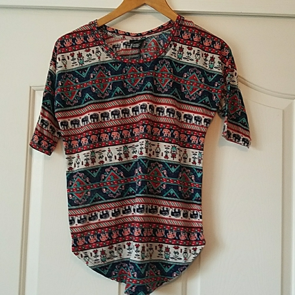 elephant knit top